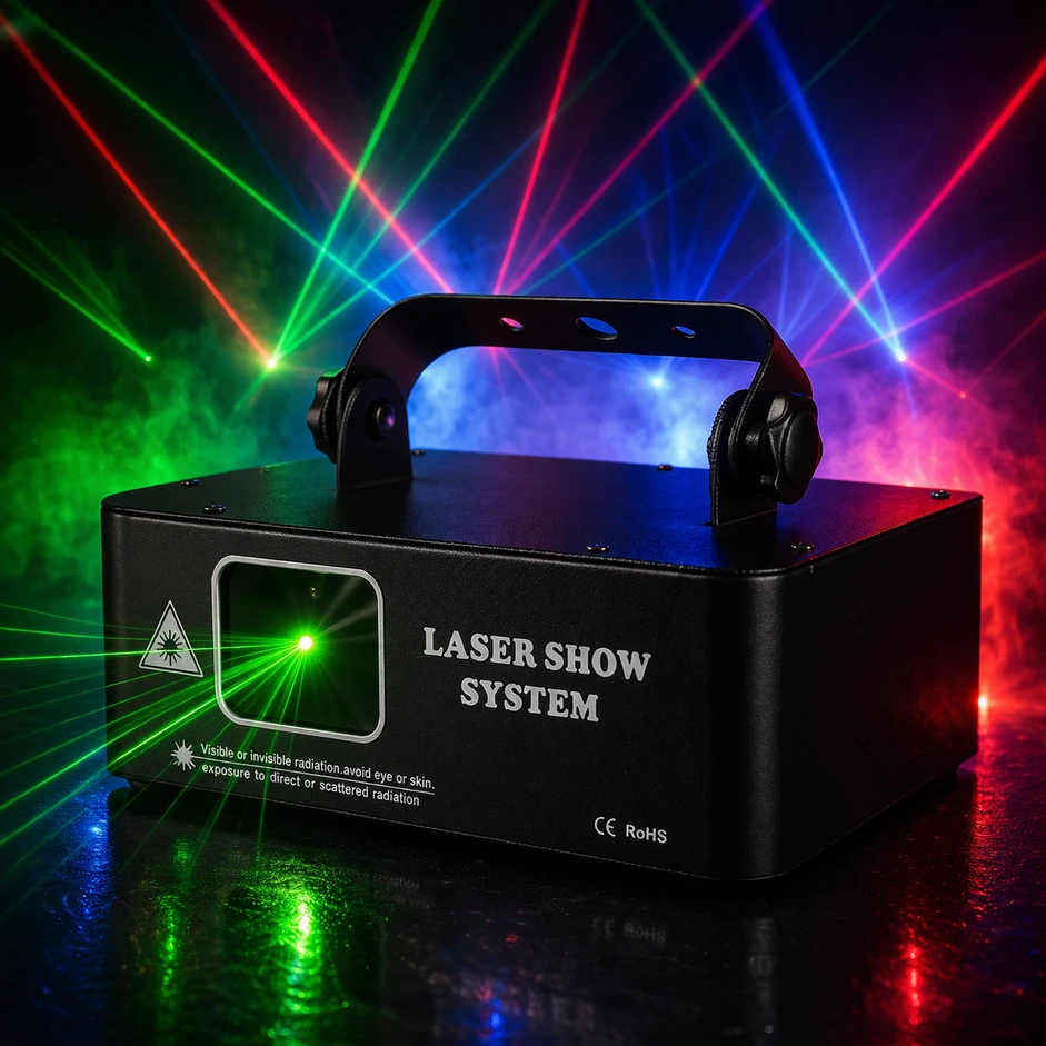 RGB lazeris